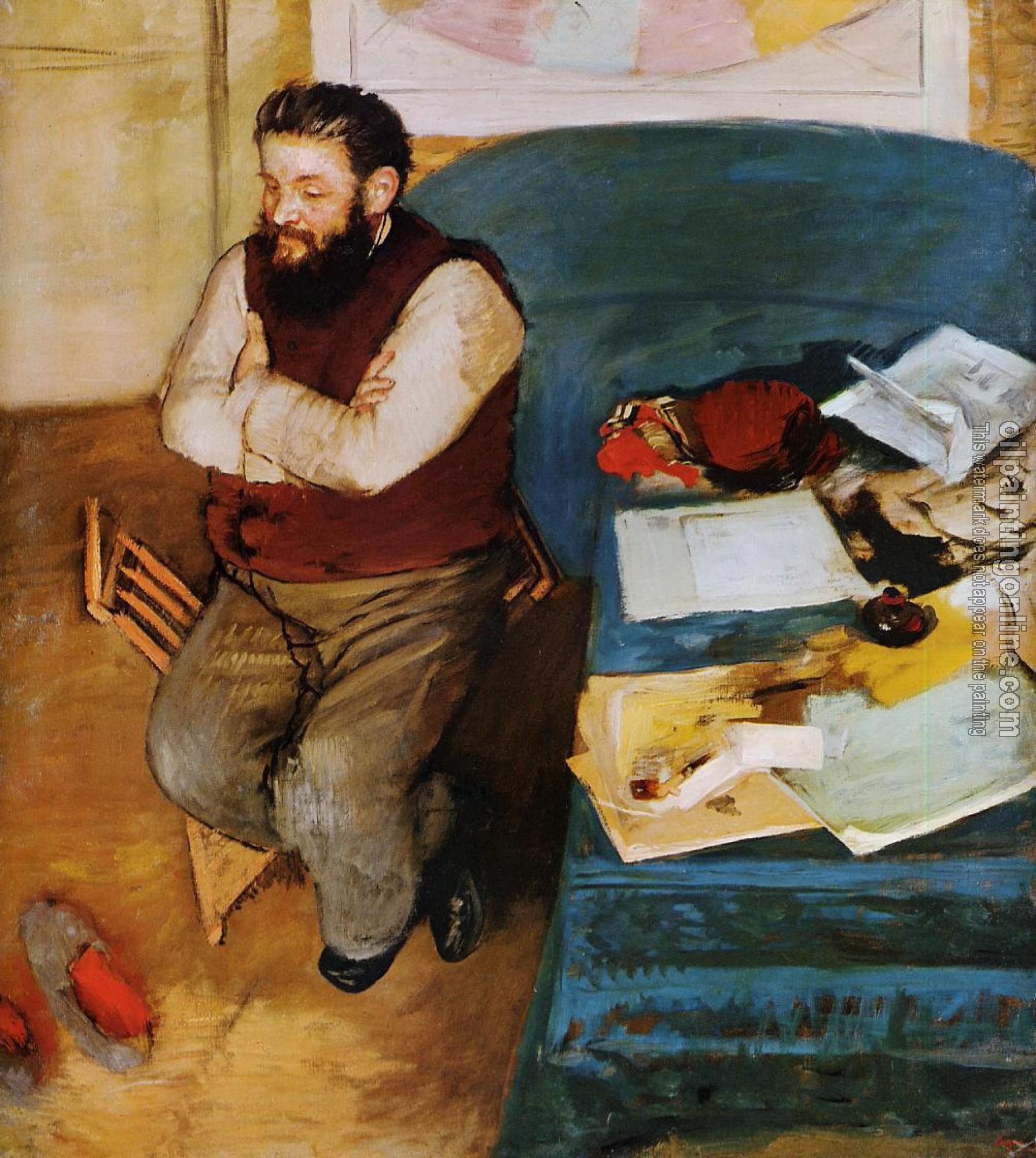 Degas, Edgar - Diego Martelli